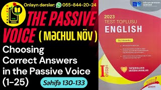 DİM YENİ TEST TOPLUSU 2023 İNGİLİS DİLİ  Choosing Correct Answers in the PASSIVE VOICE 125 [upl. by Eahsel]