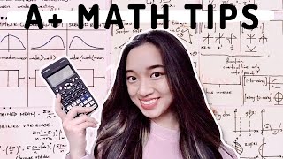 STUDY TIPS How to score A for Maths even with no talent  A Levels amp SPM [upl. by Marleen]