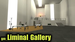 GMOD VR Exploring gmLiminalGallery [upl. by Eitsyrk]