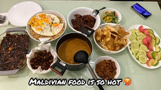 Tried Maldivian food for the first time 🥵😍 [upl. by Ruthie]