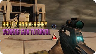 Halo 2 Anniversary  Como Conseguir la Scarab Gun sin Banshee  Tutorial [upl. by Rowen]