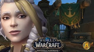 Jaina Meets Tandred Proudmoore  Theramores Fall WoW BFA Tides of Vengeance [upl. by Idnarb]