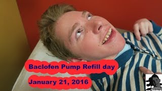 Baclofen Pump Refill Day [upl. by Reinwald235]