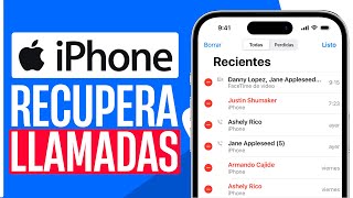 Cómo RECUPERAR LLAMADAS BORRADAS de un iPhone [upl. by Kyre]