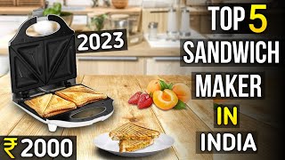 Top 5 Best sandwich maker in India 2023 ⚡best sandwich maker under 2000 in 2023 [upl. by Nirre]