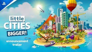 Little Cities Bigger  Announcement Trailer  PS VR2 Games [upl. by Nnod]