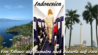 Indonesien Ein extrem langer Reisetag vom Tobasee auf Sumatra in die Hauptstadt Jakarta auf Java [upl. by Latimore]