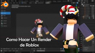 Como Hacer Un Render De Roblox 2024 Tutorial GFX [upl. by Nahor78]