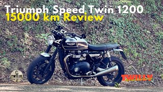 Primi 15000 Km con Triumph Speed Twin 1200 [upl. by Iman457]