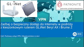 Zadbaj o bezpieczny dostęp do Internetu w podróży z kieszonkowym ruterem GLiNet Beryl AX i Brume 2 [upl. by Knute355]