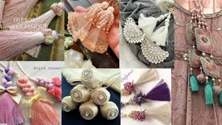 BRANDED HANDMADE TASSELS TRENDY AND MOST DEMANDING HANDMADE TASSELS DESIGNS [upl. by Hospers]