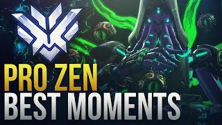 BEST PRO ZENYATTA MOMENTS  Overwatch Montage [upl. by Mellins741]