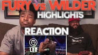 Wilder vs Fury 2 Highlights Reaction [upl. by Eednar810]