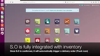 Odoo 11 for Distribution Company [upl. by Ahseenal]