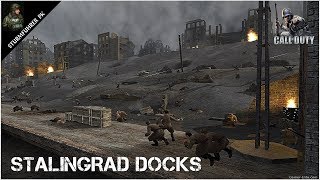 STALINGRAD DOCKS  CALL OF DUTY 1 MOD  MEN OF WAR ASSAULT SQUAD 2 [upl. by Ekenna]