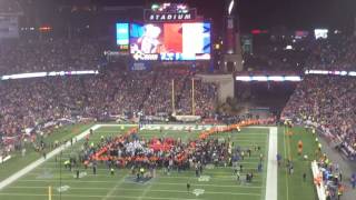 Martellus Bennett dances with cheerleaders after Patriots win [upl. by Rodi641]