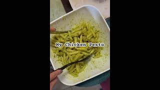 Cooking Pesto chicken pasta for dinner And it turns out good yummy [upl. by Dyanne187]