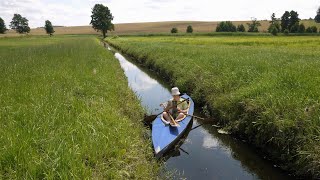 Drwęca Drewenz Pojezierze Brodnickie Brodnicer Seenplatte Kajaktour in Polen Kayak Poland [upl. by Nofets]