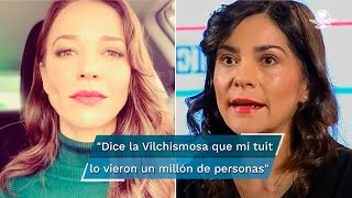 Elizabeth García Vilchis exhibe a Laisha Wilkins y así responde la actriz [upl. by Nethsa]