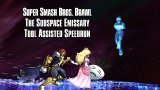 OUTDATED TAS Super Smash Bros Brawl The Subspace Emissary  Intense Mode Speedrun in 11006 [upl. by Cate846]