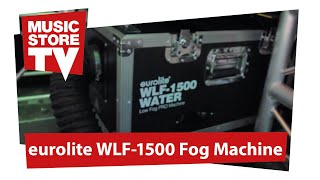 Eurolite NEU WLF1500 Nebelmaschine mit Ultraschalltechnologie  ProLightSound [upl. by Helsa]