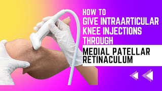 📚Mastering UltrasoundGuided Intraarticular Knee Injection Through Medial Patellar Retinaculum [upl. by Gregg986]