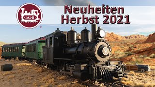 🚂🚂 LGB Herbst Neuheiten 2021  Modellbahn  Gartenbahn [upl. by Lishe819]