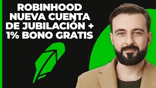 Robinhood NUEVA cuenta de jubilación  1 de coincidencia gratuita [upl. by Dode270]