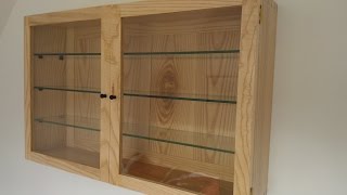 Making an Ash Display Cabinet  Lessons Learned [upl. by Dahsraf]