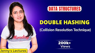 83 Double Hashing  Collision Resolution Technique  Data Structures and algorithms [upl. by Notlef]