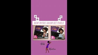 New Hair Alert 🚨🚨🚨 Outre Purple Pack Salon Set Curls [upl. by Hubing]