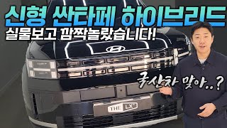 싼타페 하이브리드 옵션이 장난아닙니다 말도많고 탈도많지만 인기많은 이유 [upl. by Inattyrb]