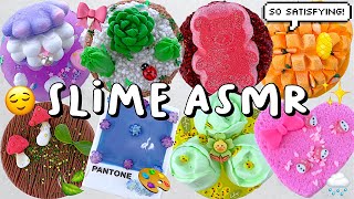 DIY Clay Slime Collection 🎀 Over 1 Hour of Satisfying Slime ASMR [upl. by Kattie237]