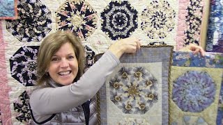 Part 1 Kaleidoscope Quilt and Table Runner Block  LetsMake Quilting Tutorial [upl. by Nennarb]