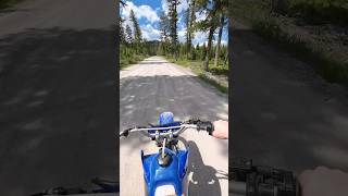 wheelies on ttr 125yamahahill climbshorts phonk [upl. by Genevra]