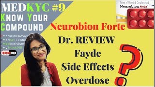 Neurobion Forte tablet  Dr Rupal Reviews  Uses Side effects  Vitamin B Complex MedKYC 9 [upl. by Ennagrom]