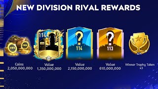 FREE 114 Rated Division Rival Rewards  2B Coins Profit From New HOL Packs [upl. by Rosenthal187]