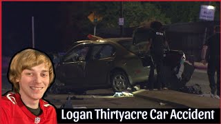 Beloved YouTuber Logan Thirtyacre Kílled in Car Accident – Pensacola Community in Mourning [upl. by Bradan78]