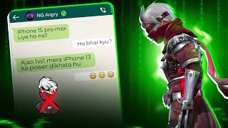 Zerox FF🇳🇵 Vs NGANGRY 🇮🇳 iPhone 15 Pro Max Vs iPhone 13📱Who’ll Win⁉️ [upl. by Suoivatra585]