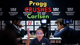 Praggnanandhaa stuns Magnus Carlsen  First win in Classical Chess  Norway Chess 2024 [upl. by Ahsiak]