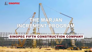 The depropanizer column for the Marjan Increment Program has been successfully lifted [upl. by Llednil]