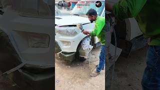 Scorpio bonut bumper touch up paint viralvideos trendingreels short facebook instgram [upl. by Adair]