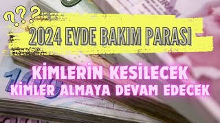 Kimler Evde Bakım Maaşı Alabilecek Kimlerin Kesilecek YENİ HANE GELİR KRİTERİ BELLİ OLDU [upl. by Hayimas732]