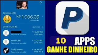 170DIA 🤑 2 APLICATIVOS LEGAIS que pagam a você dinheiro REAL do PayPal [upl. by Coltin]