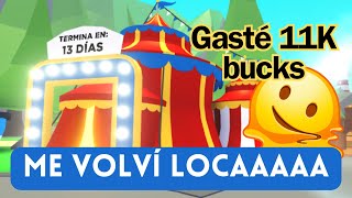 NUEVA ACTUALIZACIÓN DE ADOPT ME  Me volví locaaaa😭😭 Roblox Circo AHHH [upl. by Karleen]