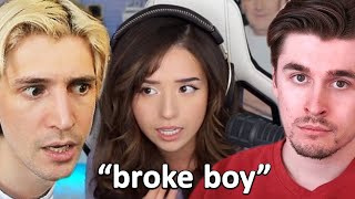 Huge Pokimane Drama  xQc Reacts [upl. by Howey728]