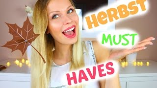 Meine Herbst Must Haves [upl. by Nosredna]