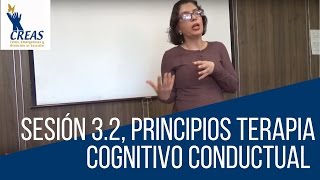 Sesión 32 Principios Terapia Cognitivo Conductual [upl. by Pastelki544]