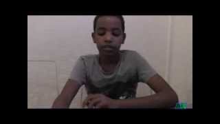 Kokob 14 year old boy dangerous journey Eritrea through Sahara 2013 P1 [upl. by Siddon76]