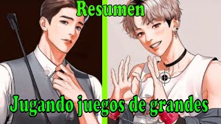 🟢Un trato de juegos RESUMEN MANHWA BL Parte 12 🟢Shadowbl [upl. by Hsima507]